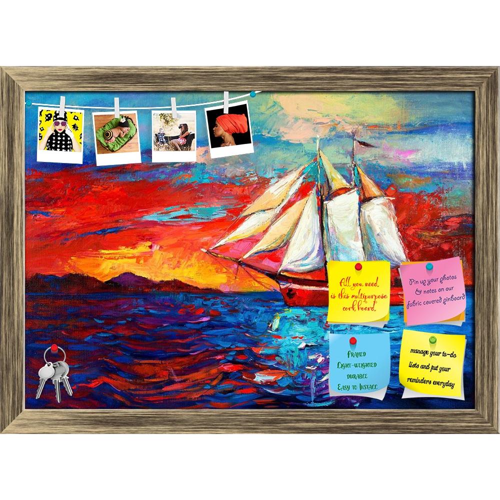 ArtzFolio Artwork Of Sail Ship & Sea D2 Printed Bulletin Board Notice Pin Board Soft Board | Framed-Bulletin Boards Framed-AZSAO23178065BLB_FR_L-Image Code 5002891 Vishnu Image Folio Pvt Ltd, IC 5002891, ArtzFolio, Bulletin Boards Framed, Landscapes, Fine Art Reprint, artwork, of, sail, ship, sea, d2, printed, bulletin, board, notice, pin, soft, framed, original, oil, painting, canvas.sunset, ocean.modern, impressionism, abstract, acrylic, art, artist, artistic, backdrop, background, beach, blue, boat, brig
