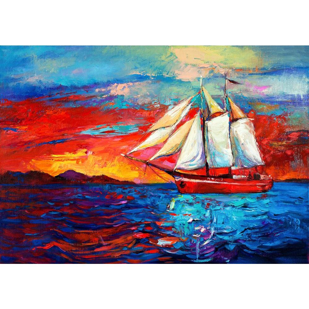Artwork Of Sail Ship & Sea Canvas Painting Synthetic Frame-Paintings MDF Framing-AFF_FR-IC 5002891 IC 5002891, Abstract Expressionism, Abstracts, Art and Paintings, Automobiles, Boats, Drawing, Illustrations, Impressionism, Landscapes, Modern Art, Nature, Nautical, Paintings, Scenic, Semi Abstract, Signs, Signs and Symbols, Sketches, Sunsets, Transportation, Travel, Vehicles, Watercolour, artwork, of, sail, ship, sea, canvas, painting, synthetic, frame, oil, pastel, abstract, acrylic, art, artist, artistic,