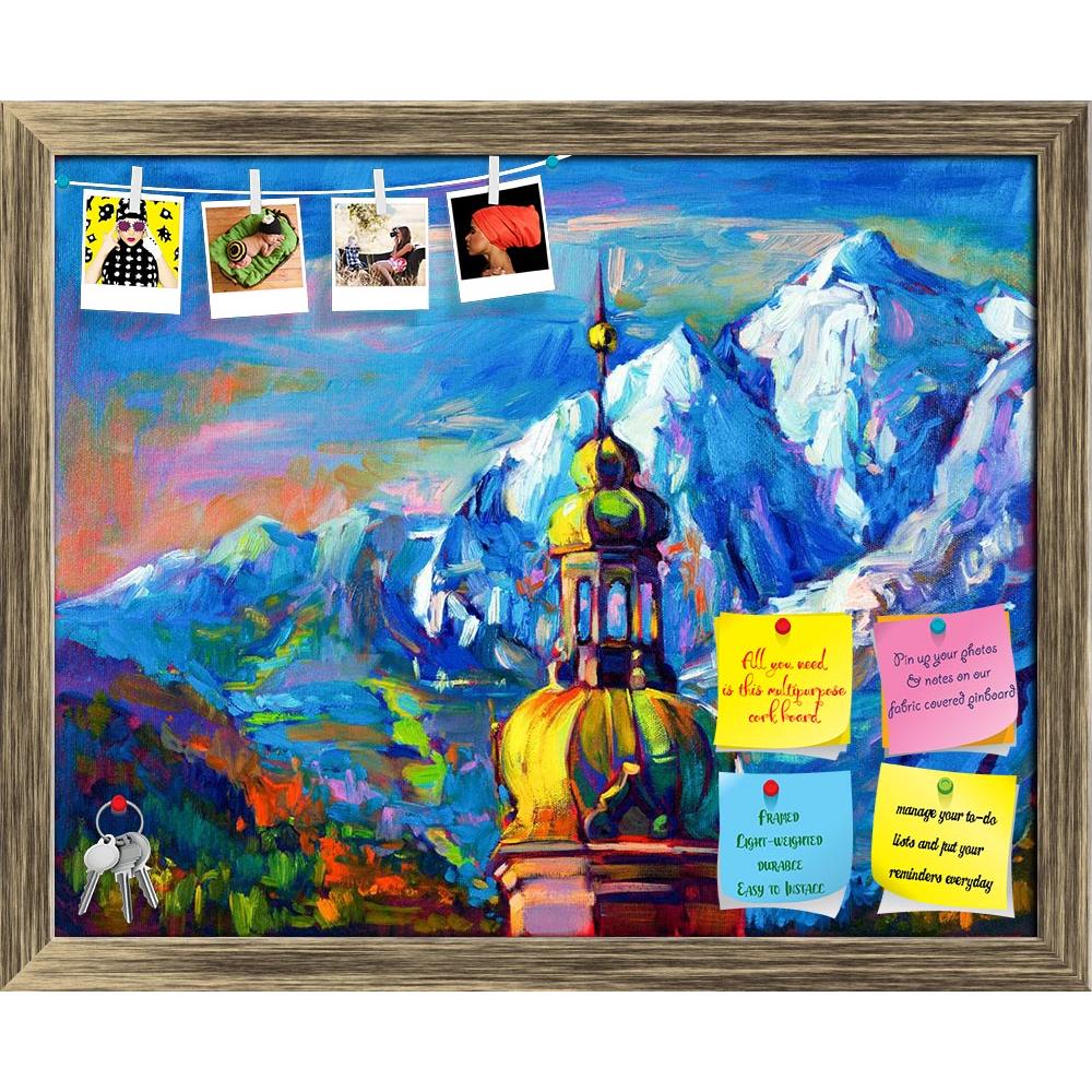 ArtzFolio Artwork Of Church In Front Of Mountain Landscape Printed Bulletin Board Notice Pin Board Soft Board | Framed-Bulletin Boards Framed-AZSAO23178069BLB_FR_L-Image Code 5002893 Vishnu Image Folio Pvt Ltd, IC 5002893, ArtzFolio, Bulletin Boards Framed, Abstract, Landscapes, Fine Art Reprint, artwork, of, church, in, front, mountain, landscape, printed, bulletin, board, notice, pin, soft, framed, original, oil, painting, canvas.modern, impressionism, architecture, sky, drawing, art, paint, canvas, build