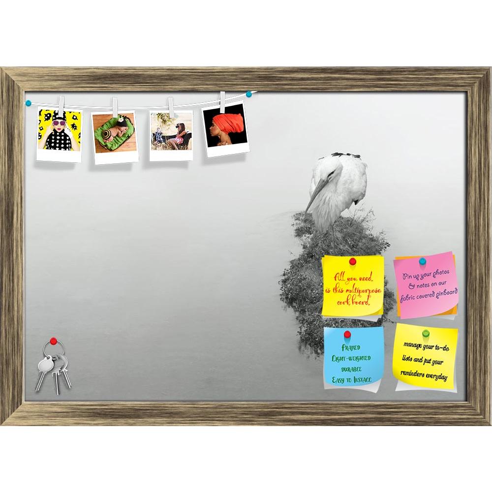 ArtzFolio Beautiful Aquatic Bird Crane Printed Bulletin Board Notice Pin Board Soft Board | Framed-Bulletin Boards Framed-AZSAO23287196BLB_FR_L-Image Code 5002899 Vishnu Image Folio Pvt Ltd, IC 5002899, ArtzFolio, Bulletin Boards Framed, Birds, Photography, beautiful, aquatic, bird, crane, printed, bulletin, board, notice, pin, soft, framed, rest, standing, one, leg, islet, river, black, white, water, wild, close, detail, grey, gray, poetic, horizontal, animal, art, artistic, nature, outside, waterfowl, out