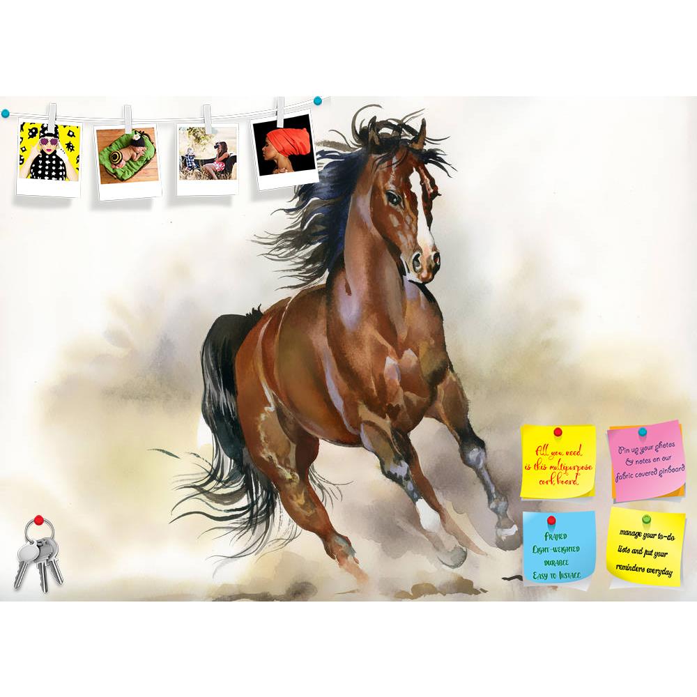 ArtzFolio Running Horse Printed Bulletin Board Notice Pin Board Soft Board | Frameless-Bulletin Boards Frameless-AZSAO23482434BLB_FL_L-Image Code 5002913 Vishnu Image Folio Pvt Ltd, IC 5002913, ArtzFolio, Bulletin Boards Frameless, Animals, Fine Art Reprint, running, horse, printed, bulletin, board, notice, pin, soft, frameless, pin up board, push pin board, extra large cork board, big pin board, notice board, small bulletin board, cork board, wall notice board, giant cork board, bulletin board, office noti