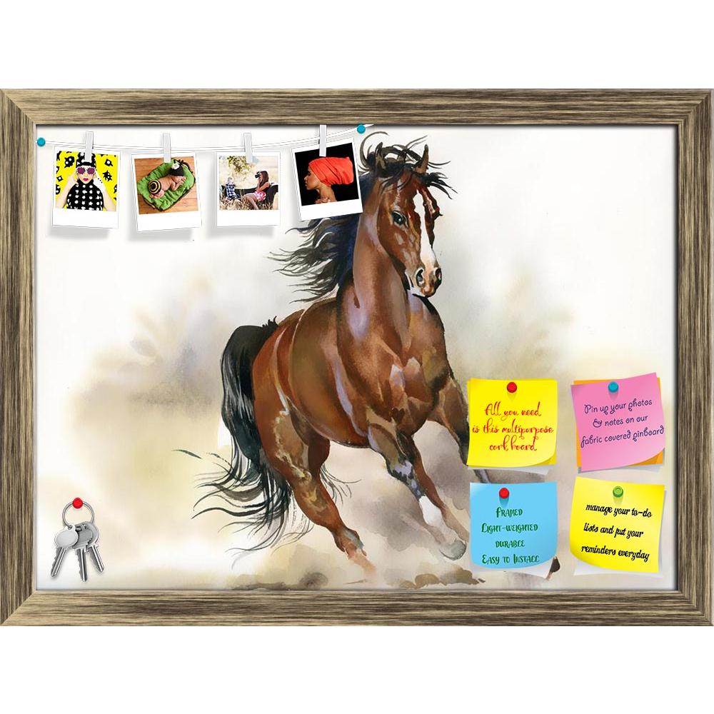 ArtzFolio Running Horse Printed Bulletin Board Notice Pin Board Soft Board | Framed-Bulletin Boards Framed-AZSAO23482434BLB_FR_L-Image Code 5002913 Vishnu Image Folio Pvt Ltd, IC 5002913, ArtzFolio, Bulletin Boards Framed, Animals, Fine Art Reprint, running, horse, printed, bulletin, board, notice, pin, soft, framed, pin up board, push pin board, extra large cork board, big pin board, notice board, small bulletin board, cork board, wall notice board, giant cork board, bulletin board, office notice board, of