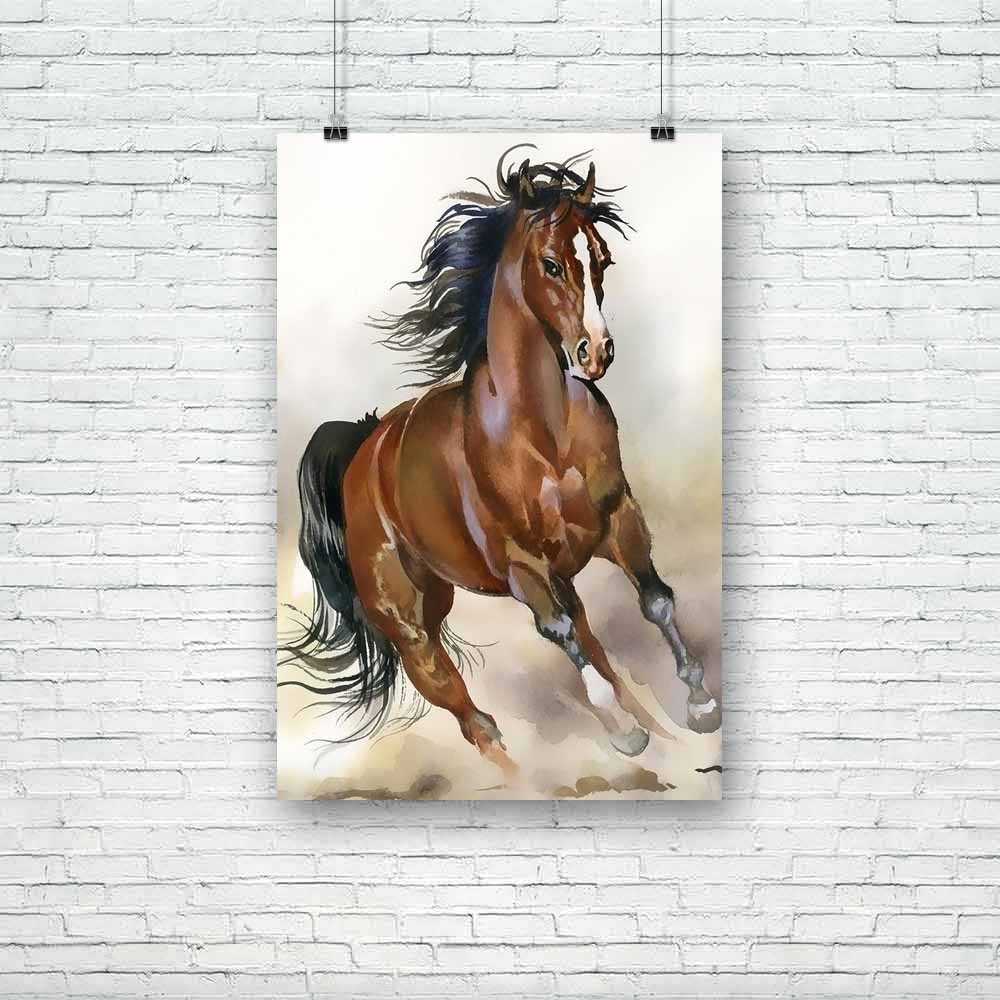 Running Horse D1 Unframed Paper Poster-Paper Posters Unframed-POS_UN-IC 5002913 IC 5002913, Art and Paintings, Black and White, Nature, Scenic, White, running, horse, d1, unframed, paper, poster, bay, brown, canter, chestnut, draft, emotions, equestrian, equine, farm, fast, field, force, forest, forward, free, freedom, gallop, group, herd, hoofed, mane, mare, motion, moving, power, run, runner, sky, snow, snowdrift, speed, stallion, start, strong, tale, wild, winter, wonderland, young, artzfolio, posters, w