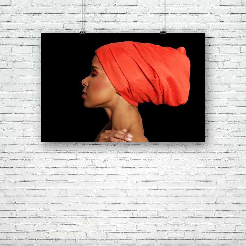 Woman Profile In Turban Unframed Paper Poster-Paper Posters Unframed-POS_UN-IC 5002919 IC 5002919, Adult, African, American, Art and Paintings, Cities, City Views, Culture, Digital, Digital Art, Ethnic, Fashion, Graphic, Individuals, People, Portraits, Signs, Signs and Symbols, Traditional, Tribal, Urban, World Culture, woman, profile, in, turban, unframed, paper, poster, art, attractive, beautiful, beauty, body, clip, closed, color, colors, design, desire, elegance, ethnicity, eye, face, female, girl, glam