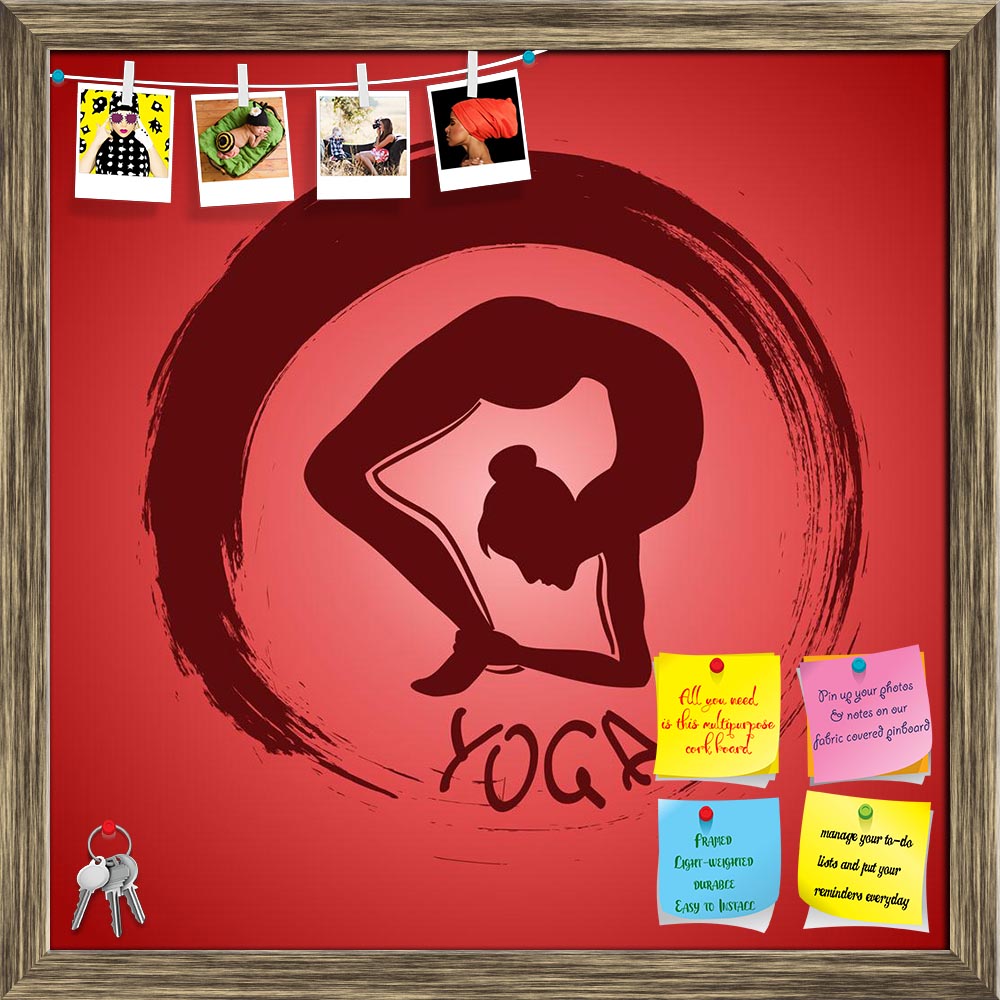 ArtzFolio Yoga Label With Zen Symbol D2 Printed Bulletin Board Notice Pin Board Soft Board | Framed-Bulletin Boards Framed-AZSAO23499219BLB_FR_L-Image Code 5002922 Vishnu Image Folio Pvt Ltd, IC 5002922, ArtzFolio, Bulletin Boards Framed, Traditional, Digital Art, yoga, label, with, zen, symbol, d2, printed, bulletin, board, notice, pin, soft, framed, isolated, pose, pin up board, push pin board, extra large cork board, big pin board, notice board, small bulletin board, cork board, wall notice board, giant 