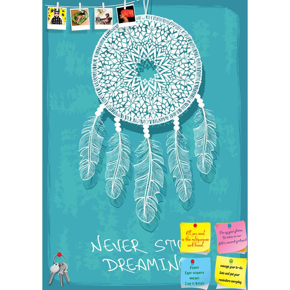 ArtzFolio Tribal Native American Indian Dreamcatcher Printed Bulletin Board Notice Pin Board Soft Board | Frameless-Bulletin Boards Frameless-AZSAO23504066BLB_FL_L-Image Code 5002924 Vishnu Image Folio Pvt Ltd, IC 5002924, ArtzFolio, Bulletin Boards Frameless, Abstract, Kids, Digital Art, tribal, native, american, indian, dreamcatcher, printed, bulletin, board, notice, pin, soft, frameless, illustration, pin up board, push pin board, extra large cork board, big pin board, notice board, small bulletin board,