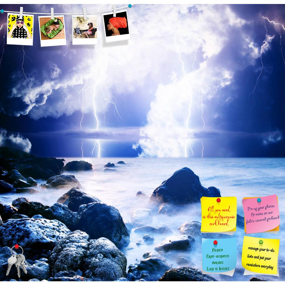 ArtzFolio Summer Storm Beginning With Lightning D3 Printed Bulletin Board Notice Pin Board Soft Board | Frameless-Bulletin Boards Frameless-AZSAO23520081BLB_FL_L-Image Code 5002926 Vishnu Image Folio Pvt Ltd, IC 5002926, ArtzFolio, Bulletin Boards Frameless, Landscapes, Photography, summer, storm, beginning, with, lightning, d3, printed, bulletin, board, notice, pin, soft, frameless, atlantic, background, bay, beautiful, bolt, beach, climate, cape, coast, cataclysm, danger, dramatic, dazzle, ecology, enviro