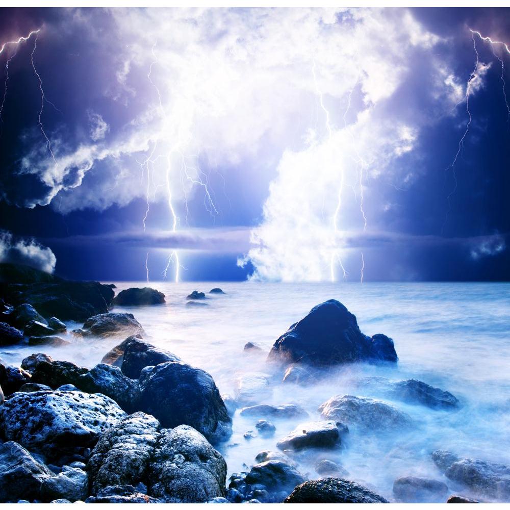 Summer Storm Beginning With Lightning Canvas Painting Synthetic Frame-Paintings MDF Framing-AFF_FR-IC 5002926 IC 5002926, Automobiles, Landscapes, Marble and Stone, Nature, Religion, Religious, Scenic, Seasons, Transportation, Travel, Tropical, Vehicles, Wildlife, summer, storm, beginning, with, lightning, canvas, painting, synthetic, frame, atlantic, background, bay, beach, beautiful, bolt, cape, cataclysm, climate, coast, danger, dazzle, dramatic, ecology, environment, evening, flash, god, heaven, illumin