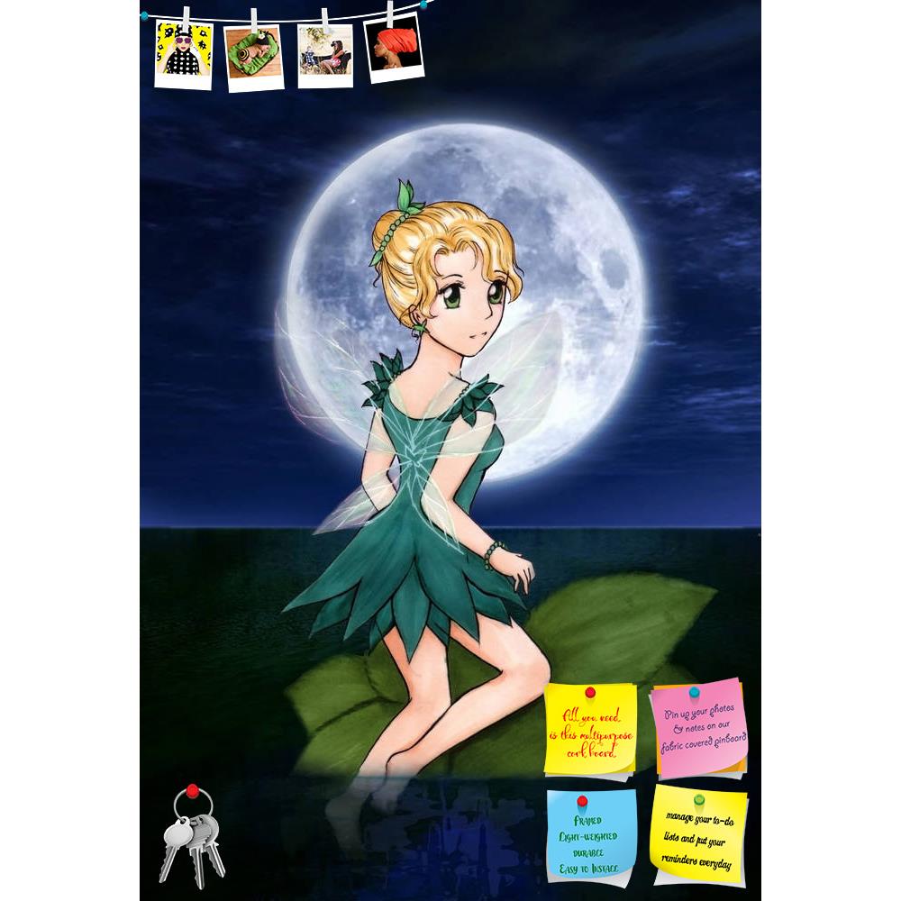 ArtzFolio Water Fairy & The Full Moon Printed Bulletin Board Notice Pin Board Soft Board | Frameless-Bulletin Boards Frameless-AZSAO23568904BLB_FL_L-Image Code 5002931 Vishnu Image Folio Pvt Ltd, IC 5002931, ArtzFolio, Bulletin Boards Frameless, Fantasy, Kids, Digital Art, water, fairy, the, full, moon, printed, bulletin, board, notice, pin, soft, frameless, night, painted, marker, pen, cg, pin up board, push pin board, extra large cork board, big pin board, notice board, small bulletin board, cork board, w