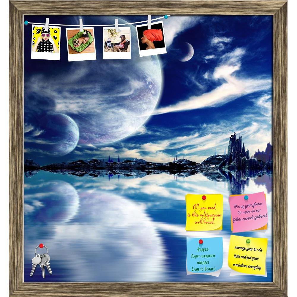 ArtzFolio Landscape In Fantasy Planet D4 Printed Bulletin Board Notice Pin Board Soft Board | Framed-Bulletin Boards Framed-AZSAO23641689BLB_FR_L-Image Code 5002934 Vishnu Image Folio Pvt Ltd, IC 5002934, ArtzFolio, Bulletin Boards Framed, Fantasy, Landscapes, Digital Art, landscape, in, planet, d4, printed, bulletin, board, notice, pin, soft, framed, space, tranquil, water, sky, universe, blue, moon, dark, wallpaper, backdrop, nature, galaxy, effect, imagination, distant, infinity, majestic, deep, astral, 