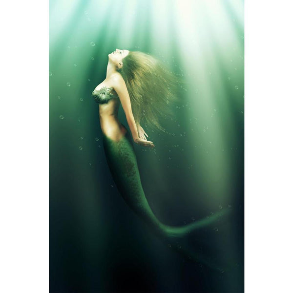 Fish Tailed Woman Unframed Paper Poster-Paper Posters Unframed-POS_UN-IC 5002949 IC 5002949, Fantasy, Health, Illustrations, Mermaid, Religion, Religious, Surrealism, fish, tailed, woman, unframed, paper, wall, poster, siren, beautiful, beauty, blue, bra, bubbles, diving, dream, fairy, fairytale, fantastic, floating, girl, goddess, hair, hairstyle, illustration, lady, legend, legendary, light, magic, mythology, nixie, ocean, purple, scale, sea, shell, slim, sunlight, surreal, swimmer, swimming, tail, tale, 