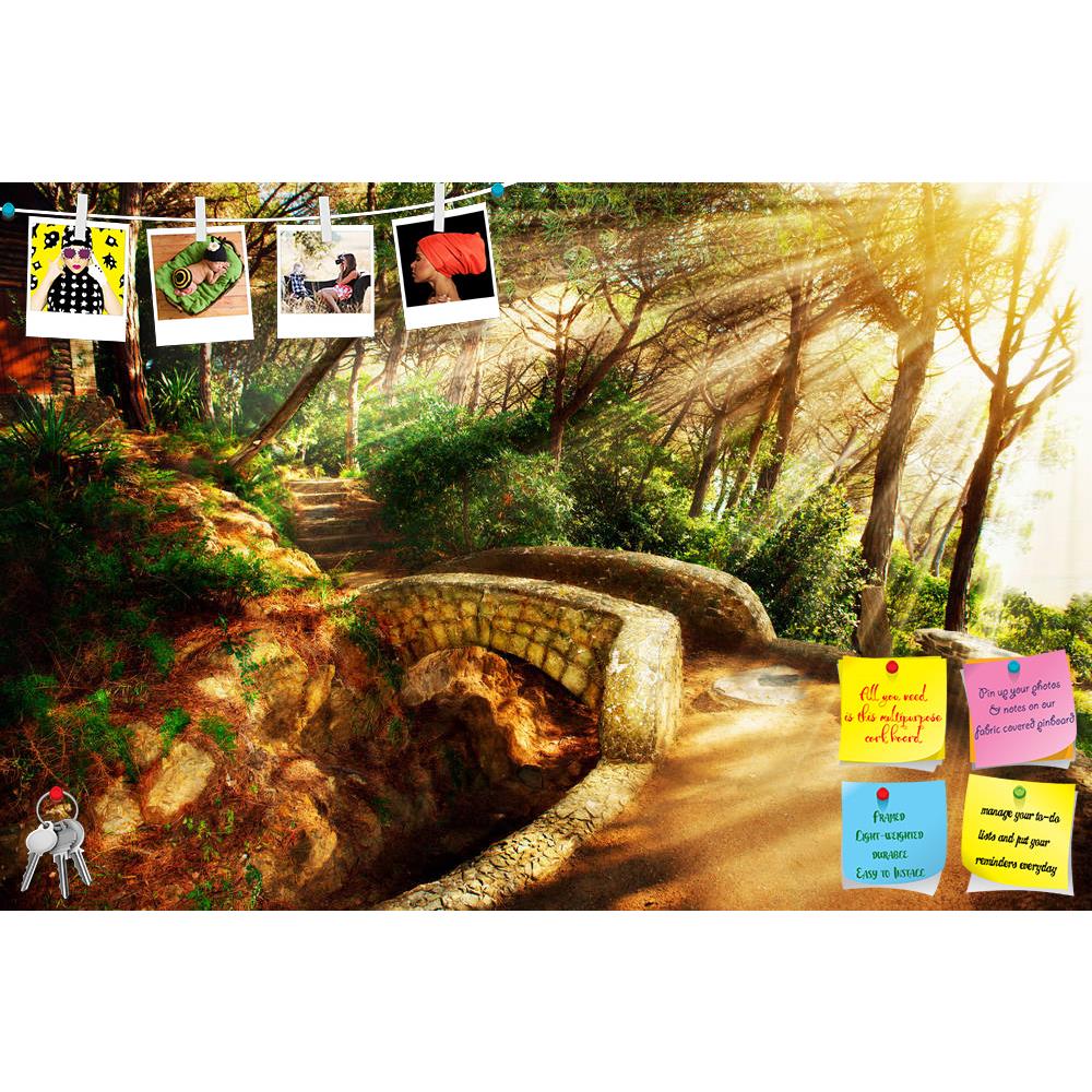 ArtzFolio Mystical Park  Old Trees Printed Bulletin Board Notice Pin Board Soft Board | Frameless-Bulletin Boards Frameless-AZSAO23961189BLB_FL_L-Image Code 5002967 Vishnu Image Folio Pvt Ltd, IC 5002967, ArtzFolio, Bulletin Boards Frameless, Landscapes, Photography, mystical, park, old, trees, printed, bulletin, board, notice, pin, soft, frameless, ancient, stone, bridge, pathway, pin up board, push pin board, extra large cork board, big pin board, notice board, small bulletin board, cork board, wall notic