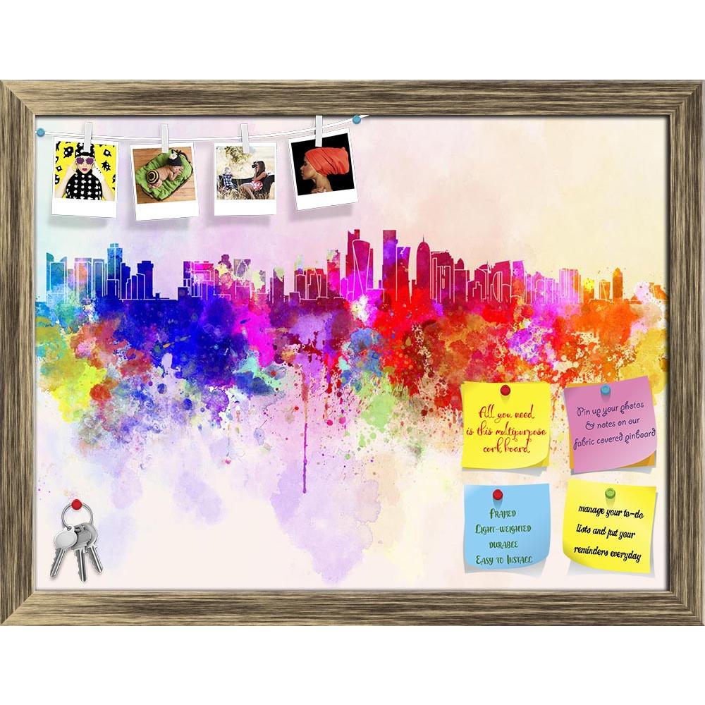 ArtzFolio Doha Skyline, UAE Printed Bulletin Board Notice Pin Board Soft Board | Framed-Bulletin Boards Framed-AZSAO24190658BLB_FR_L-Image Code 5002982 Vishnu Image Folio Pvt Ltd, IC 5002982, ArtzFolio, Bulletin Boards Framed, Places, Fine Art Reprint, doha, skyline, uae, printed, bulletin, board, notice, pin, soft, framed, watercolor, qatar, middle, east, arabian, peninsula, background, abstract, paint, color, splash, colorful, art, texture, grunge, paper, ink, illustration, wallpaper, bright, vintage, spl