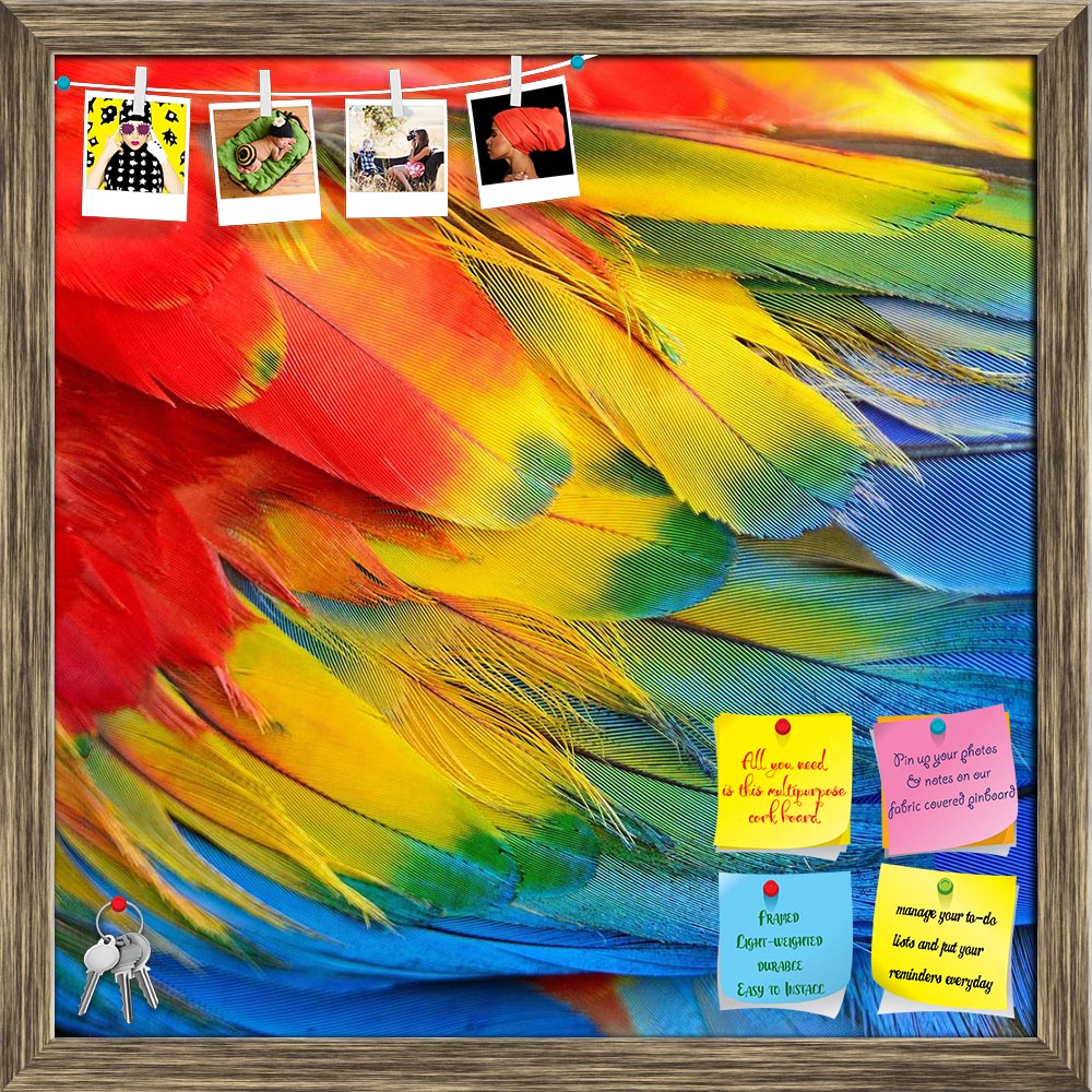 ArtzFolio Scarlet Macaw Feathers D2 Printed Bulletin Board Notice Pin Board Soft Board | Framed-Bulletin Boards Framed-AZSAO24254052BLB_FR_L-Image Code 5002995 Vishnu Image Folio Pvt Ltd, IC 5002995, ArtzFolio, Bulletin Boards Framed, Birds, Kids, Photography, scarlet, macaw, feathers, d2, printed, bulletin, board, notice, pin, soft, framed, colorful, texture, parrot, exotic, bird, animal, yellow, background, tropical, red, nature, color, rainbow, wild, wildlife, beautiful, jungle, blue, abstract, green, pa