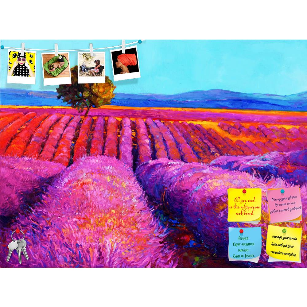 ArtzFolio Artwork Of Lavender Fields D4 Printed Bulletin Board Notice Pin Board Soft Board | Frameless-Bulletin Boards Frameless-AZSAO24294251BLB_FL_L-Image Code 5003005 Vishnu Image Folio Pvt Ltd, IC 5003005, ArtzFolio, Bulletin Boards Frameless, Landscapes, Fine Art Reprint, artwork, of, lavender, fields, d4, printed, bulletin, board, notice, pin, soft, frameless, original, oil, painting, canvas.sunset, landscape.modern, impressionism, field, purple, background, countryside, green, flower, grass, landscap