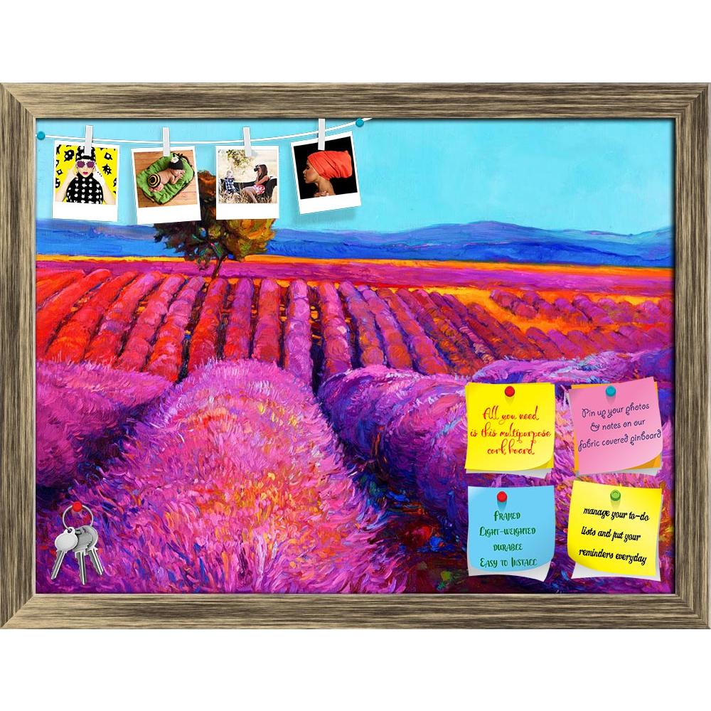 ArtzFolio Artwork Of Lavender Fields D4 Printed Bulletin Board Notice Pin Board Soft Board | Framed-Bulletin Boards Framed-AZSAO24294251BLB_FR_L-Image Code 5003005 Vishnu Image Folio Pvt Ltd, IC 5003005, ArtzFolio, Bulletin Boards Framed, Landscapes, Fine Art Reprint, artwork, of, lavender, fields, d4, printed, bulletin, board, notice, pin, soft, framed, original, oil, painting, canvas.sunset, landscape.modern, impressionism, field, purple, background, countryside, green, flower, grass, landscape, beautiful