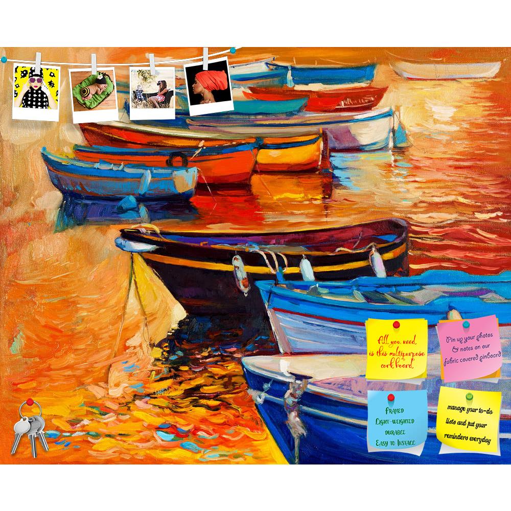 ArtzFolio Artwork Of Boats & Jetty D5 Printed Bulletin Board Notice Pin Board Soft Board | Frameless-Bulletin Boards Frameless-AZSAO24294270BLB_FL_L-Image Code 5003007 Vishnu Image Folio Pvt Ltd, IC 5003007, ArtzFolio, Bulletin Boards Frameless, Landscapes, Fine Art Reprint, artwork, of, boats, jetty, d5, printed, bulletin, board, notice, pin, soft, frameless, original, oil, painting, jettypierand, lighthouse, canvas.sunset, ocean.modern, impressionism, abstract, acrylic, art, artist, artistic, backdrop, ba