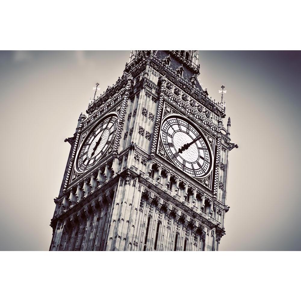 Big Ben Clock Close Up, London, England UK Canvas Painting Synthetic Frame-Paintings MDF Framing-AFF_FR-IC 5003008 IC 5003008, Ancient, Architecture, Automobiles, Black, Black and White, Cities, City Views, English, Historical, Icons, Landmarks, Medieval, Places, Retro, Signs and Symbols, Symbols, Transportation, Travel, Vehicles, Vintage, White, big, ben, clock, close, up, london, england, uk, canvas, painting, synthetic, frame, attraction, bell, bigben, britain, british, building, capital, city, tower, cl