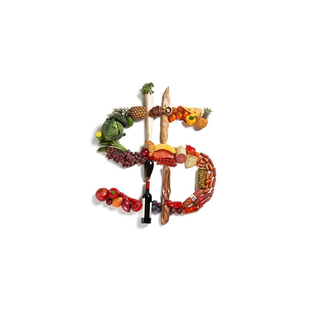 Photo of Food Dollar Sign Unframed Paper Poster – ArtzFolio.com