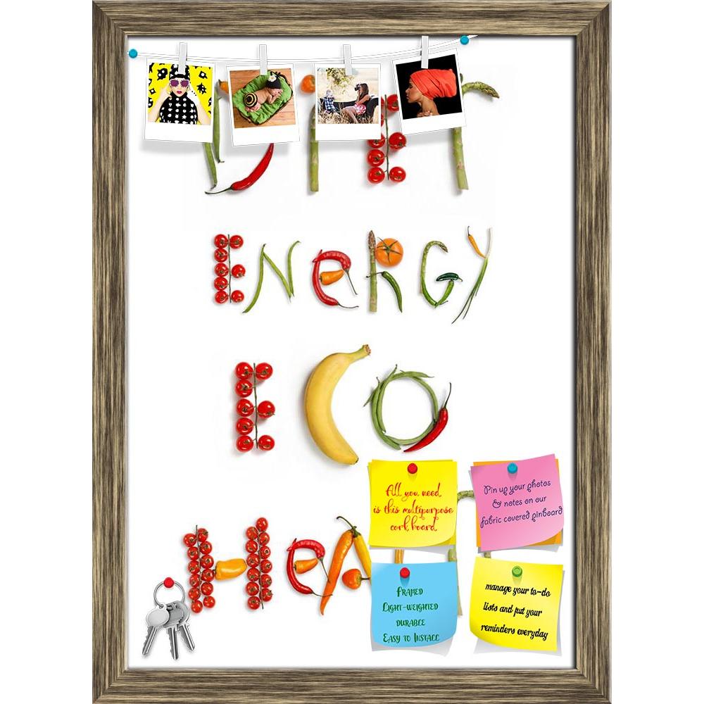 ArtzFolio Photo of Diet, Energy, Eco & Health Printed Bulletin Board Notice Pin Board Soft Board | Framed-Bulletin Boards Framed-AZSAO24313359BLB_FR_L-Image Code 5003020 Vishnu Image Folio Pvt Ltd, IC 5003020, ArtzFolio, Bulletin Boards Framed, Food & Beverage, Photography, photo, of, diet, energy, eco, health, printed, bulletin, board, notice, pin, soft, framed, studio, food, words, white, background, pin up board, push pin board, extra large cork board, big pin board, notice board, small bulletin board, c