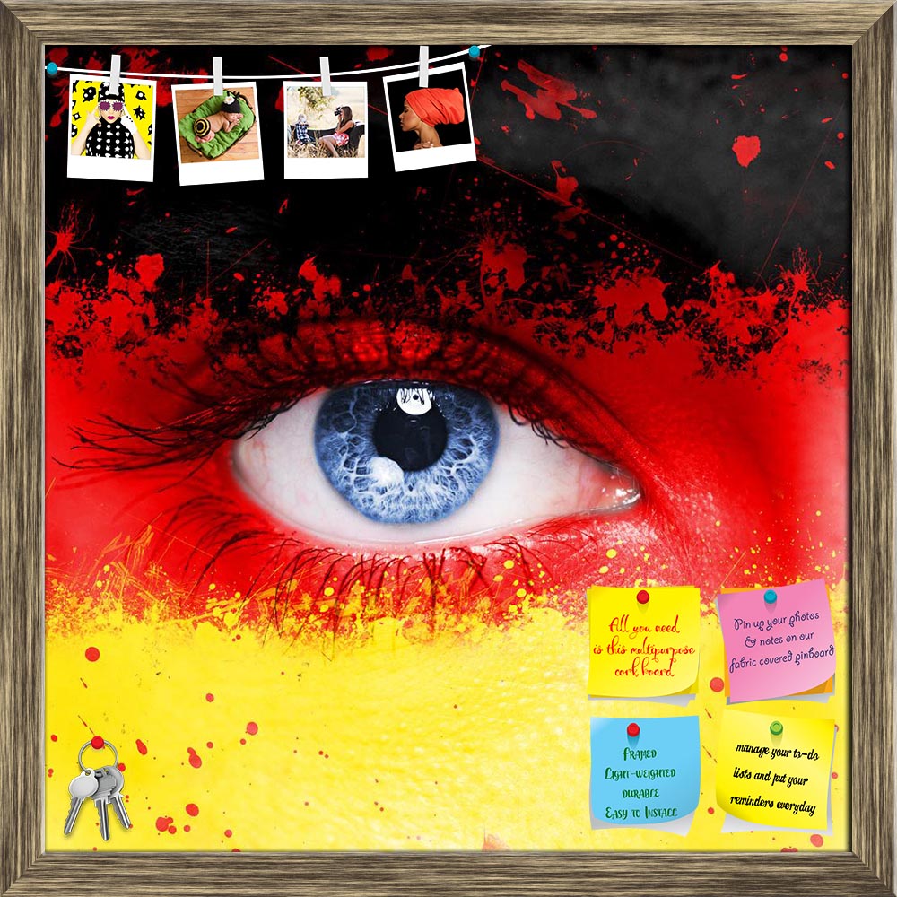 ArtzFolio Germany Flag Painted On Woman Face Printed Bulletin Board Notice Pin Board Soft Board | Framed-Bulletin Boards Framed-AZSAO24368754BLB_FR_L-Image Code 5003024 Vishnu Image Folio Pvt Ltd, IC 5003024, ArtzFolio, Bulletin Boards Framed, Places, Portraits, Photography, germany, flag, painted, on, woman, face, printed, bulletin, board, notice, pin, soft, framed, portrait, eye, closeup, human, national, sporty, european, sign, culture, adult, success, symbol, casual, freedom, people, paint, black, polit