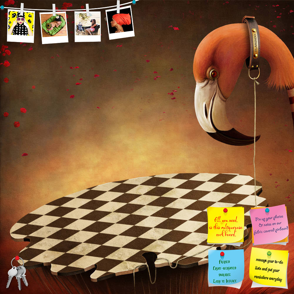 ArtzFolio Fairy Tale Wonderland With Flamingo & Platform Printed Bulletin Board Notice Pin Board Soft Board | Frameless-Bulletin Boards Frameless-AZSAO24390205BLB_FL_L-Image Code 5003031 Vishnu Image Folio Pvt Ltd, IC 5003031, ArtzFolio, Bulletin Boards Frameless, Conceptual, Kids, Digital Art, fairy, tale, wonderland, with, flamingo, platform, printed, bulletin, board, notice, pin, soft, frameless, illustration, computer, graphics, pin up board, push pin board, extra large cork board, big pin board, notice