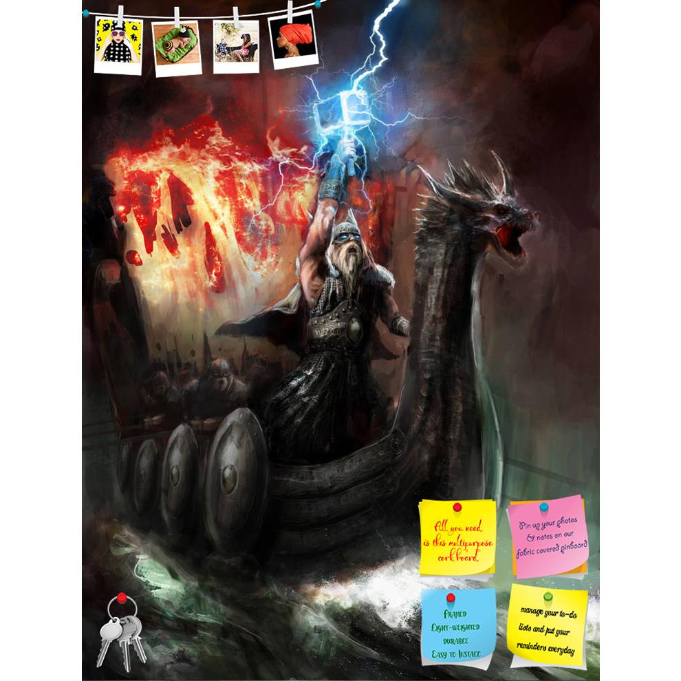 ArtzFolio Wrath Of The God Of Lightning Printed Bulletin Board Notice Pin Board Soft Board | Frameless-Bulletin Boards Frameless-AZSAO24399232BLB_FL_L-Image Code 5003035 Vishnu Image Folio Pvt Ltd, IC 5003035, ArtzFolio, Bulletin Boards Frameless, Fantasy, Fine Art Reprint, wrath, of, the, god, lightning, printed, bulletin, board, notice, pin, soft, frameless, angry, art, energy, evil, fiery, heat, imaginary, myth, mythology, painting, poster, spirit, armor, storm, electricity, strike, norse, viking, odin, 