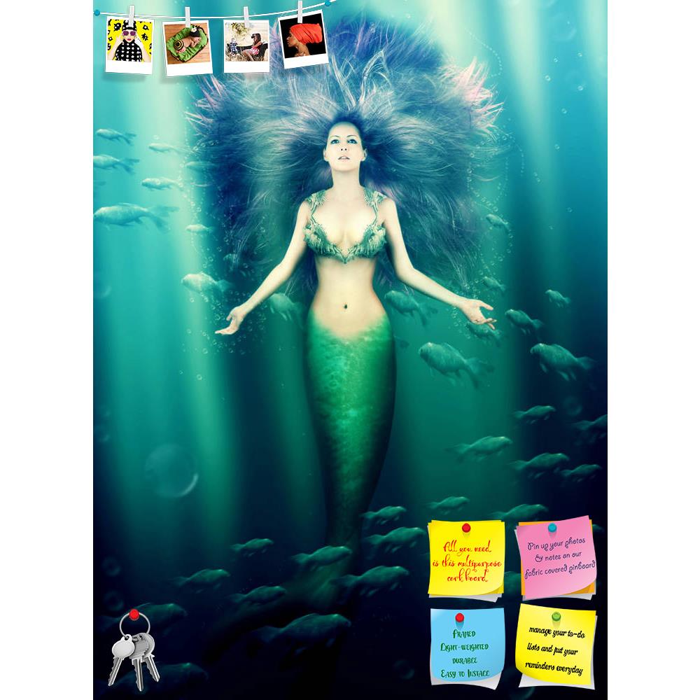 ArtzFolio Mermaid With Fish Tail D2 Printed Bulletin Board Notice Pin Board Soft Board | Frameless-Bulletin Boards Frameless-AZSAO24443005BLB_FL_L-Image Code 5003036 Vishnu Image Folio Pvt Ltd, IC 5003036, ArtzFolio, Bulletin Boards Frameless, Fantasy, Figurative, Photography, mermaid, with, fish, tail, d2, printed, bulletin, board, notice, pin, soft, frameless, beautiful, woman, purple, hair, swimming, sea, water, nixie, fantastic, bra, shell, beauty, girl, lady, hairstyle, health, floating, ocean, seren, 