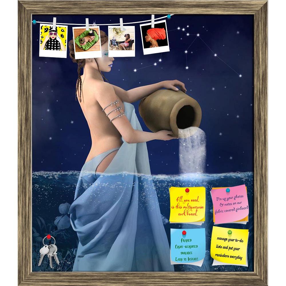 ArtzFolio Zodiac Series Aquarius D1 Printed Bulletin Board Notice Pin Board Soft Board | Framed-Bulletin Boards Framed-AZSAO24477668BLB_FR_L-Image Code 5003042 Vishnu Image Folio Pvt Ltd, IC 5003042, ArtzFolio, Bulletin Boards Framed, Fantasy, Figurative, Digital Art, zodiac, series, aquarius, d1, printed, bulletin, board, notice, pin, soft, framed, pin up board, push pin board, extra large cork board, big pin board, notice board, small bulletin board, cork board, wall notice board, giant cork board, bullet