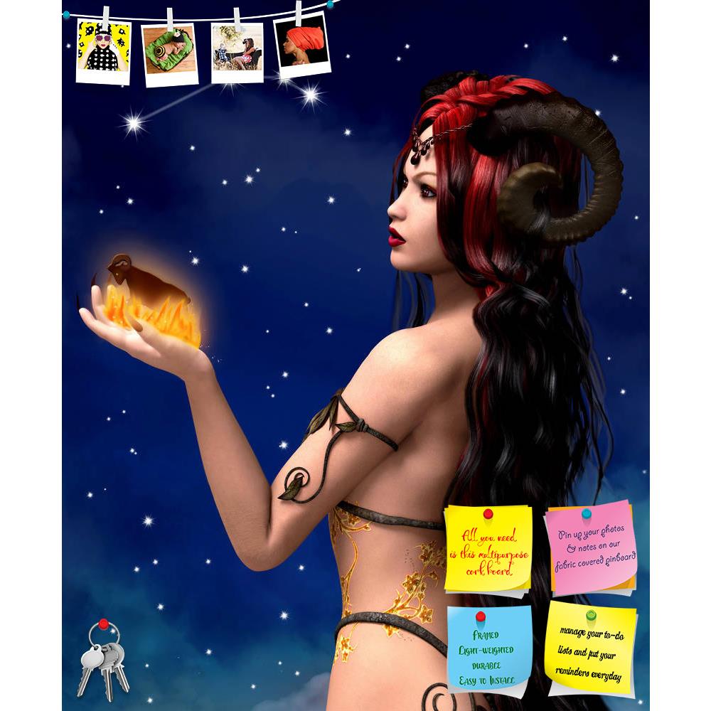 ArtzFolio Zodiac Series Aries D1 Printed Bulletin Board Notice Pin Board Soft Board | Frameless-Bulletin Boards Frameless-AZSAO24477669BLB_FL_L-Image Code 5003043 Vishnu Image Folio Pvt Ltd, IC 5003043, ArtzFolio, Bulletin Boards Frameless, Fantasy, Figurative, Digital Art, zodiac, series, aries, d1, printed, bulletin, board, notice, pin, soft, frameless, pin up board, push pin board, extra large cork board, big pin board, notice board, small bulletin board, cork board, wall notice board, giant cork board, 