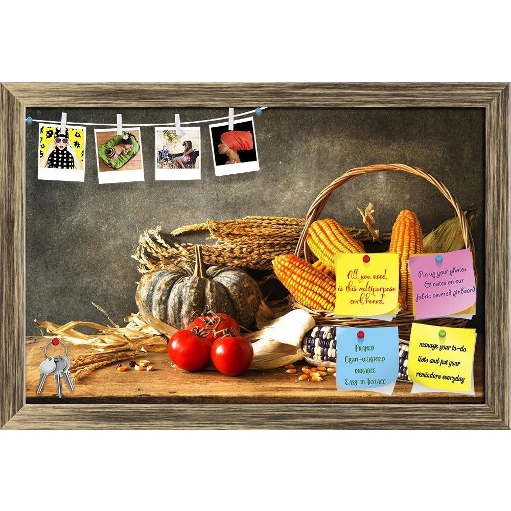 ArtzFolio Still Life D3 Printed Bulletin Board Notice Pin Board Soft Board | Framed-Bulletin Boards Framed-AZSAO24538166BLB_FR_L-Image Code 5003059 Vishnu Image Folio Pvt Ltd, IC 5003059, ArtzFolio, Bulletin Boards Framed, Food & Beverage, Still Life, Photography, still, life, d3, printed, bulletin, board, notice, pin, soft, framed, pumpkin, corn, potato, harvest, abstract, halloween, decoration, ripe, natural, kitchen, agriculture, thanksgiving, agronomy, agricultural, produceautumn, red, organic, concept,