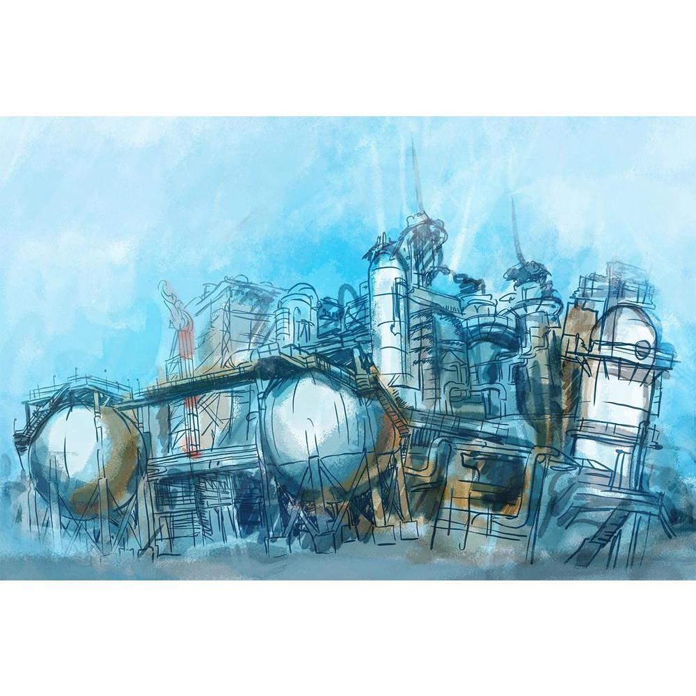 ArtzFolio Industrial Buildings Of Plant Or Factory Unframed Paper Poster-Paper Posters Unframed-AZART24547755POS_UN_L-Image Code 5003061 Vishnu Image Folio Pvt Ltd, IC 5003061, ArtzFolio, Paper Posters Unframed, Abstract, Digital Art, industrial, buildings, of, plant, or, factory, unframed, paper, poster, wall, large, size, for, living, room, home, decoration, big, framed, decor, posters, pitaara, box, modern, art, with, frame, bedroom, amazonbasics, door, drawing, small, decorative, office, reception, mult