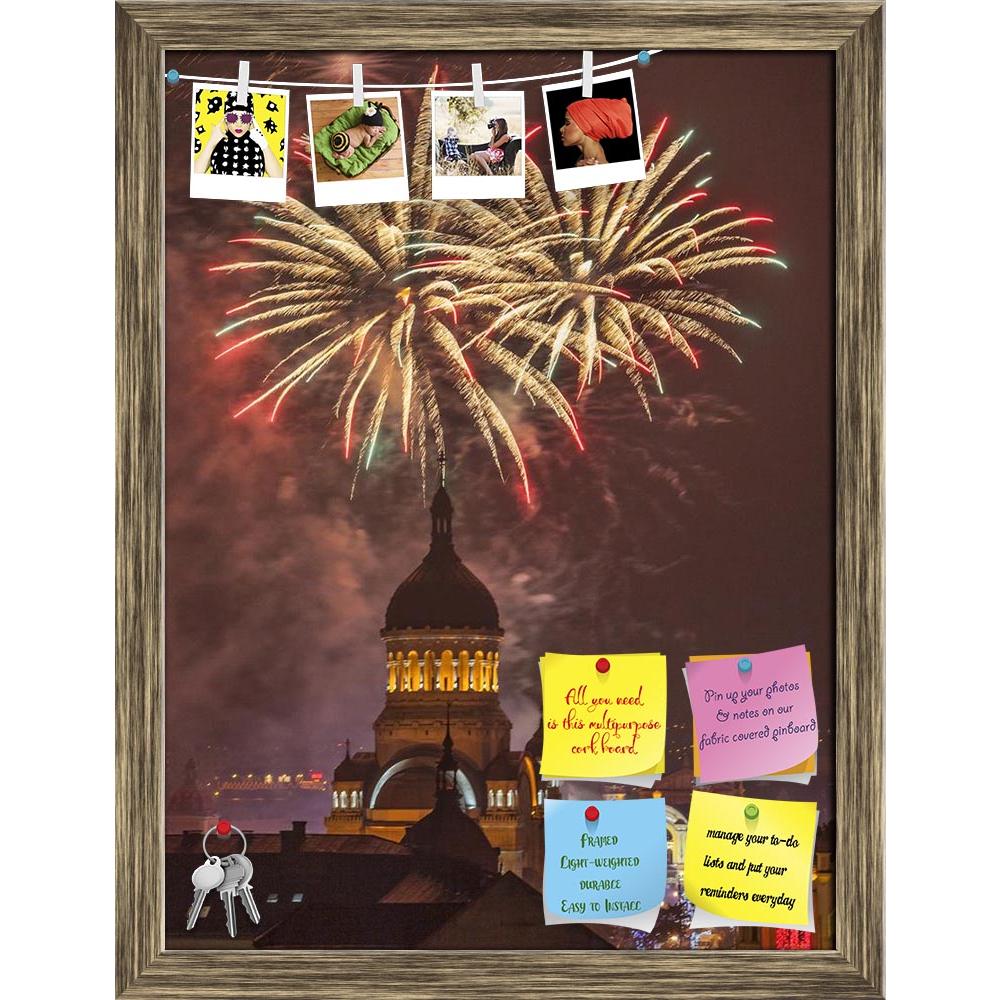 ArtzFolio Fireworks in Avram Iancu Square, Cluj Napoca, Romania Printed Bulletin Board Notice Pin Board Soft Board | Framed-Bulletin Boards Framed-AZSAO24636310BLB_FR_L-Image Code 5003070 Vishnu Image Folio Pvt Ltd, IC 5003070, ArtzFolio, Bulletin Boards Framed, Places, Photography, fireworks, in, avram, iancu, square, cluj, napoca, romania, printed, bulletin, board, notice, pin, soft, framed, beautiful, show, takes, place, ocassion, romanian, national, day, 1, december, 2013, celebration, festivity, light,