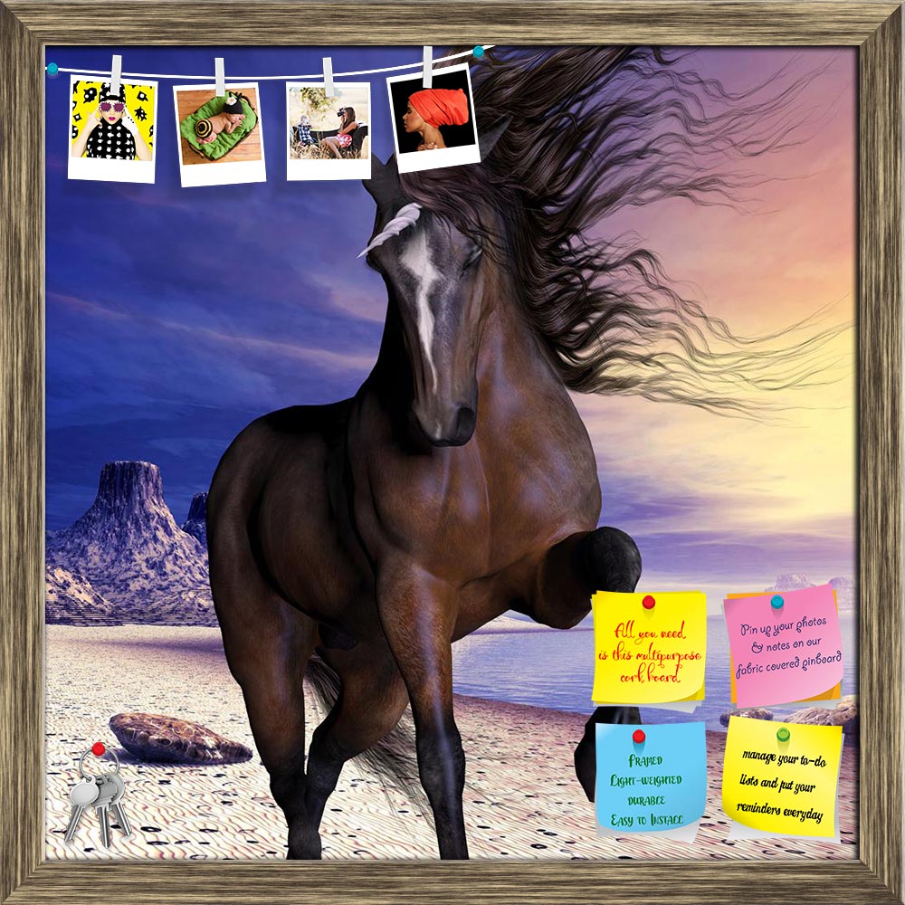 ArtzFolio Mahogony Bay Unicorn Printed Bulletin Board Notice Pin Board Soft Board | Framed-Bulletin Boards Framed-AZSAO24650706BLB_FR_L-Image Code 5003075 Vishnu Image Folio Pvt Ltd, IC 5003075, ArtzFolio, Bulletin Boards Framed, Animals, Conceptual, Kids, Digital Art, mahogony, bay, unicorn, printed, bulletin, board, notice, pin, soft, framed, beautiful, prances, its, wild, mane, flowing, muscles, shining, horse, animal, equine, creature, magic, fantasy, fairytale, folklore, tale, fable, horn, myth, mythol