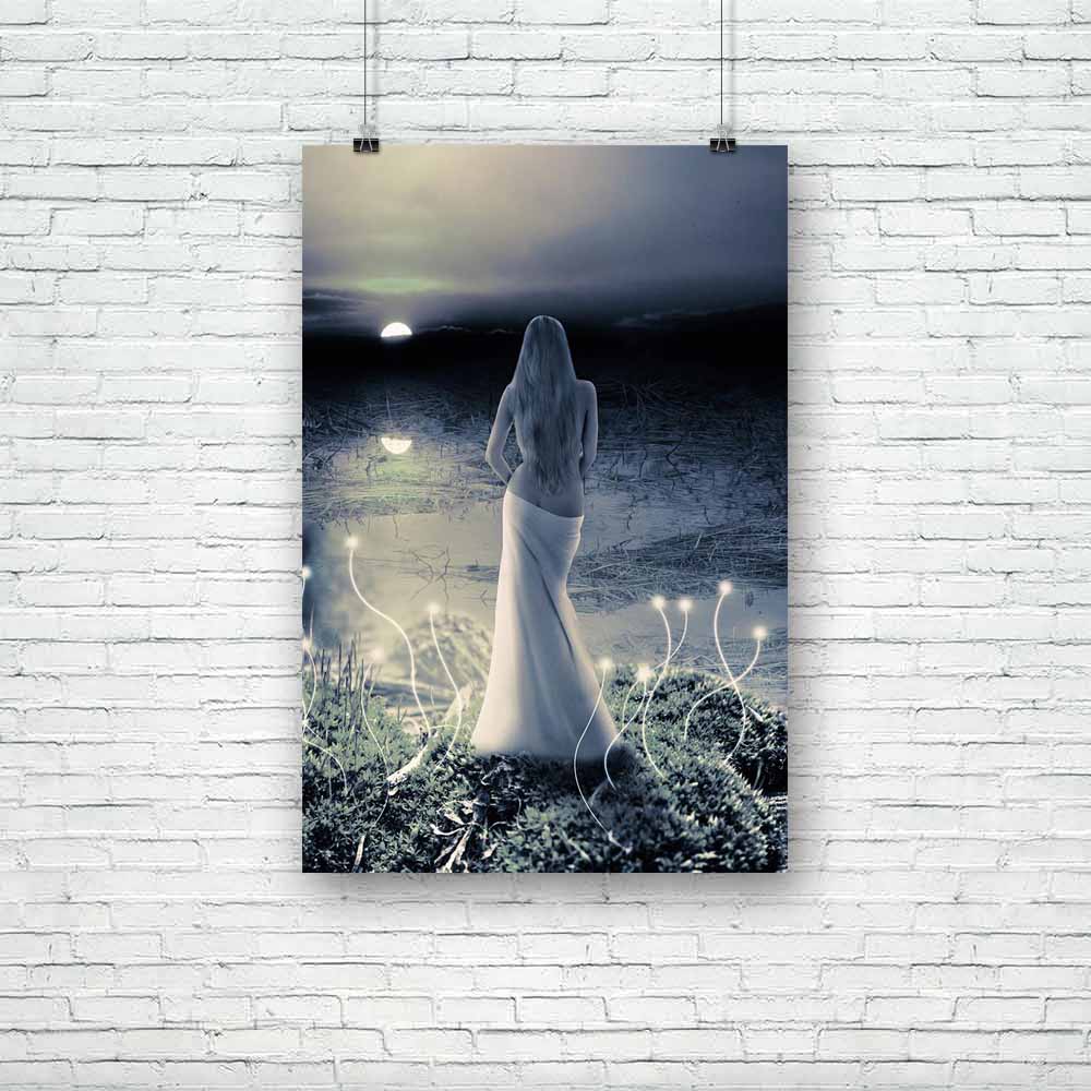 Fantasy Magic World Unframed Paper Poster-Paper Posters Unframed-POS_UN-IC 5003078 IC 5003078, Fantasy, Mermaid, Seasons, magic, world, unframed, paper, poster, back, beautiful, beauty, dark, dream, evening, fairy, fairytale, female, flashlight, freedom, girl, grass, green, island, lady, lake, light, magician, midnight, moon, mystic, night, pixie, plants, reflection, season, shine, silence, siren, slim, standing, summer, swamp, tranquility, twilight, waiting, water, witch, woman, young, artzfolio, posters, 