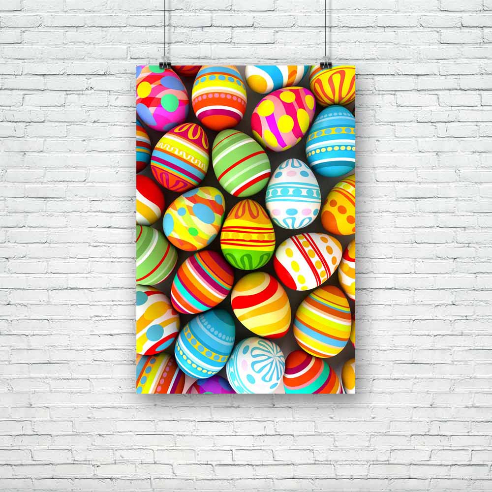 Happy Easter Unframed Paper Poster-Paper Posters Unframed-POS_UN-IC 5003091 IC 5003091, 3D, Animals, Art and Paintings, Conceptual, Cuisine, Culture, Decorative, Ethnic, Food, Food and Beverage, Food and Drink, Holidays, Nature, Patterns, Religion, Religious, Scenic, Seasons, Signs and Symbols, Symbols, Traditional, Tribal, World Culture, happy, easter, unframed, paper, poster, eggs, background, color, colors, egg, colour, ostern, bright, day, pasqua, backgrounds, animal, art, brightly, celebrations, comput