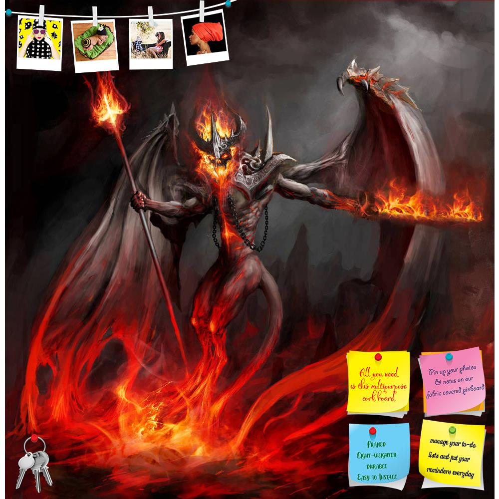ArtzFolio Fire Lord Rising From Magma Printed Bulletin Board Notice Pin Board Soft Board | Frameless-Bulletin Boards Frameless-AZSAO24776239BLB_FL_L-Image Code 5003103 Vishnu Image Folio Pvt Ltd, IC 5003103, ArtzFolio, Bulletin Boards Frameless, Fantasy, Fine Art Reprint, fire, lord, rising, from, magma, printed, bulletin, board, notice, pin, soft, frameless, afterlife, anger, angry, art, bad, body, bonfire, burnt, cooking, demon, demonic, desire, devil, diabolic, ember, energy, evil, fiery, heat, hell, hor