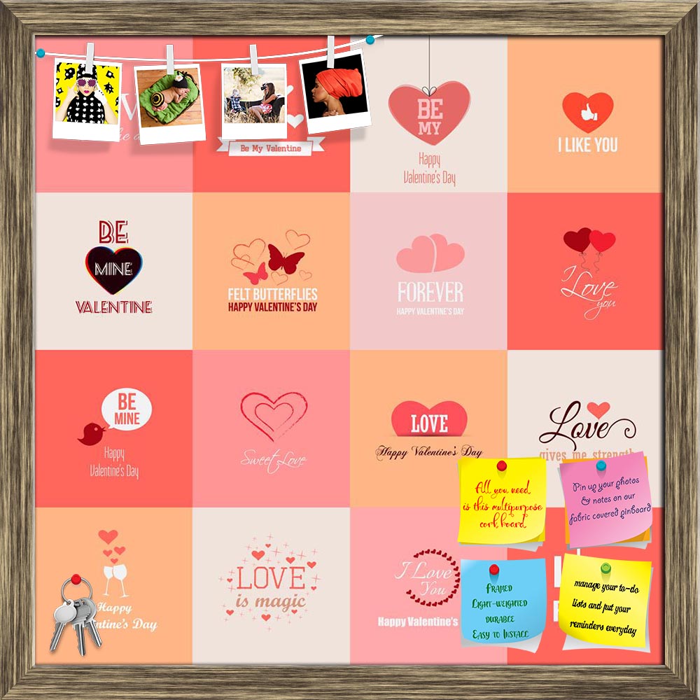 ArtzFolio Happy Valentines Day Printed Bulletin Board Notice Pin Board Soft Board | Framed-Bulletin Boards Framed-AZSAO24892481BLB_FR_L-Image Code 5003112 Vishnu Image Folio Pvt Ltd, IC 5003112, ArtzFolio, Bulletin Boards Framed, Love, Digital Art, happy, valentines, day, printed, bulletin, board, notice, pin, soft, framed, cards, pin up board, push pin board, extra large cork board, big pin board, notice board, small bulletin board, cork board, wall notice board, giant cork board, bulletin board, office no