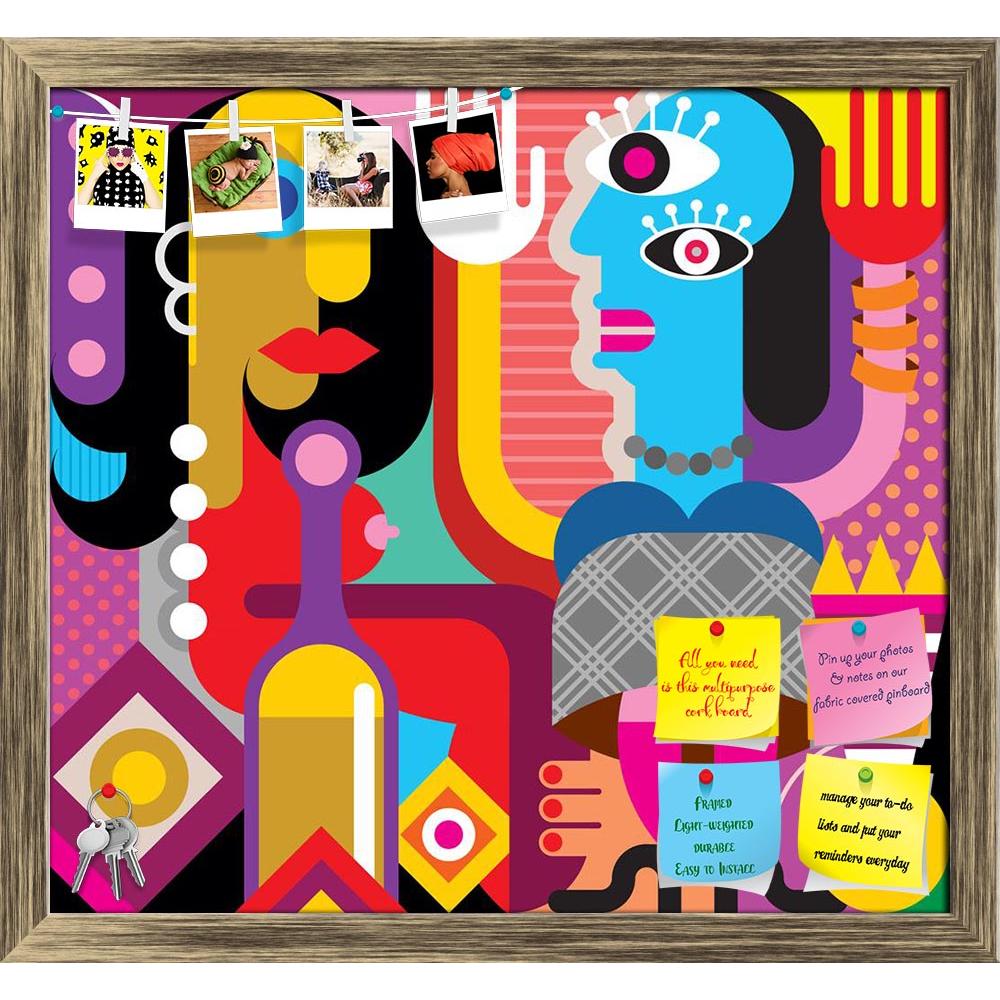 ArtzFolio Two Dancing Women Printed Bulletin Board Notice Pin Board Soft Board | Framed-Bulletin Boards Framed-AZSAO24892945BLB_FR_L-Image Code 5003113 Vishnu Image Folio Pvt Ltd, IC 5003113, ArtzFolio, Bulletin Boards Framed, Abstract, Surrealism, Digital Art, two, dancing, women, printed, bulletin, board, notice, pin, soft, framed, vector, graphic, fine, art, pin up board, push pin board, extra large cork board, big pin board, notice board, small bulletin board, cork board, wall notice board, giant cork b