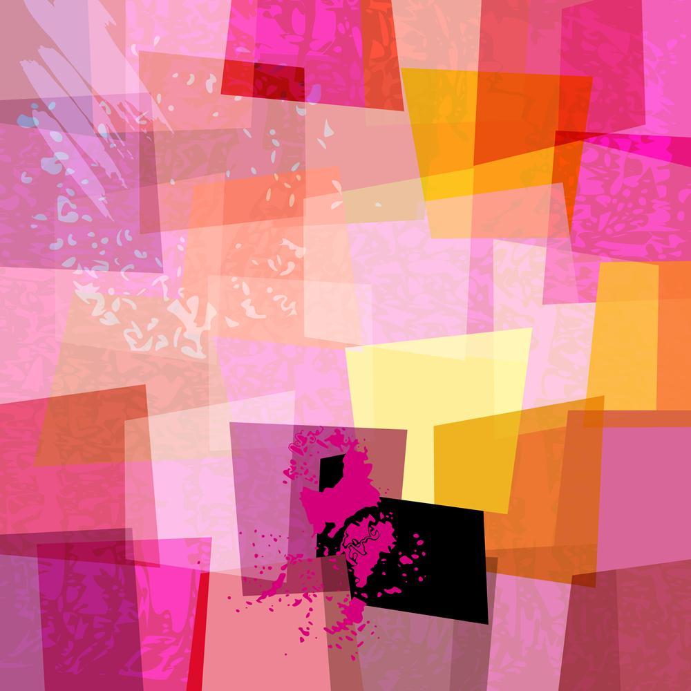 Abstract Artwork Canvas Painting Synthetic Frame - Paintings MDF Framing - ArtzFolio.com