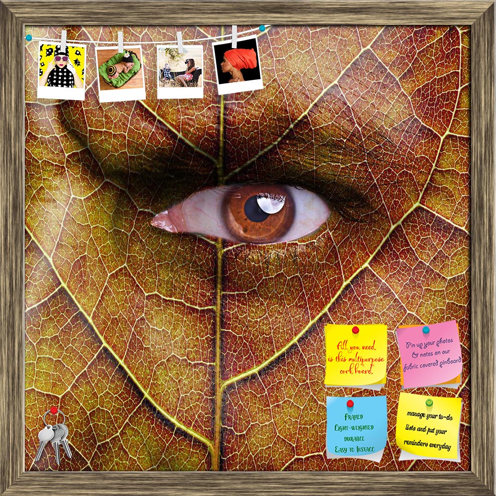 ArtzFolio Face With Autumn Leaf Texture Printed Bulletin Board Notice Pin Board Soft Board | Framed-Bulletin Boards Framed-AZSAO24914219BLB_FR_L-Image Code 5003118 Vishnu Image Folio Pvt Ltd, IC 5003118, ArtzFolio, Bulletin Boards Framed, Conceptual, Portraits, Digital Art, face, with, autumn, leaf, texture, printed, bulletin, board, notice, pin, soft, framed, abstract, earth, art, background, man, surface, human, tree, foliage, natural, save, floral, white, eco, expression, brown, preserve, seasonal, conce
