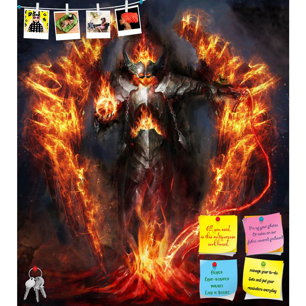 ArtzFolio Fire Magma Printed Bulletin Board Notice Pin Board Soft Board | Frameless-Bulletin Boards Frameless-AZSAO24920198BLB_FL_L-Image Code 5003120 Vishnu Image Folio Pvt Ltd, IC 5003120, ArtzFolio, Bulletin Boards Frameless, Fantasy, Fine Art Reprint, fire, magma, printed, bulletin, board, notice, pin, soft, frameless, lord, rising, afterlife, anger, angry, art, bad, body, bonfire, burnt, cooking, demon, demonic, desire, devil, diabolic, ember, energy, evil, fiery, heat, hell, horns, hot, imaginary, inf