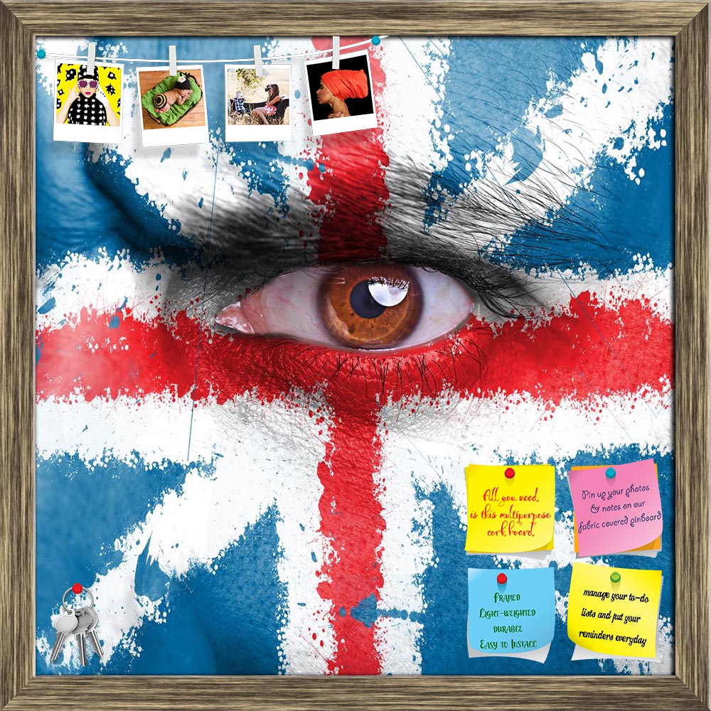 ArtzFolio England Flag Painted On Angry Man Face D1 Printed Bulletin Board Notice Pin Board Soft Board | Framed-Bulletin Boards Framed-AZSAO24972011BLB_FR_L-Image Code 5003131 Vishnu Image Folio Pvt Ltd, IC 5003131, ArtzFolio, Bulletin Boards Framed, Places, Portraits, Photography, england, flag, painted, on, angry, man, face, d1, printed, bulletin, board, notice, pin, soft, framed, eye, uk, facial, finger, paint, supporter, green, white, follower, cheering, passion, expression, united, kingdom, red, gbr, c