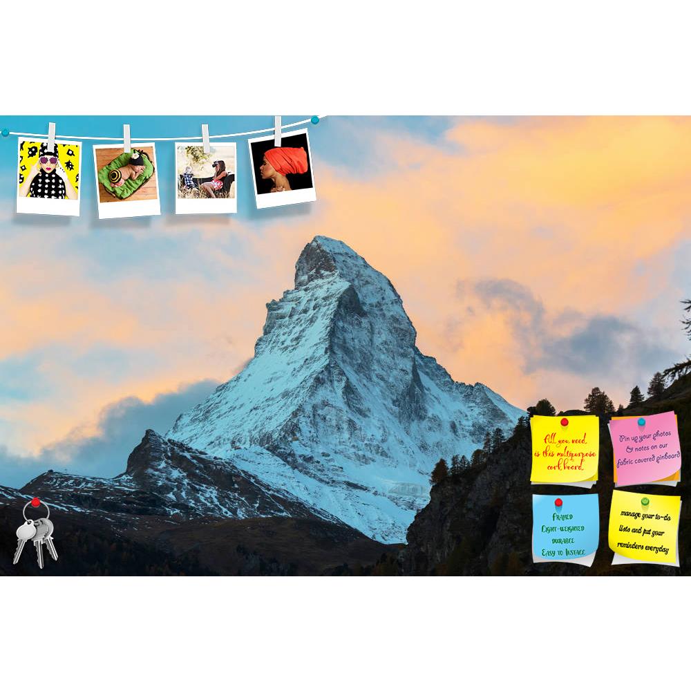 ArtzFolio Matterhorn Peak, Zermatt, Switzerland Printed Bulletin Board Notice Pin Board Soft Board | Frameless-Bulletin Boards Frameless-AZSAO25084679BLB_FL_L-Image Code 5003144 Vishnu Image Folio Pvt Ltd, IC 5003144, ArtzFolio, Bulletin Boards Frameless, Landscapes, Places, Photography, matterhorn, peak, zermatt, switzerland, printed, bulletin, board, notice, pin, soft, frameless, pin up board, push pin board, extra large cork board, big pin board, notice board, small bulletin board, cork board, wall notic