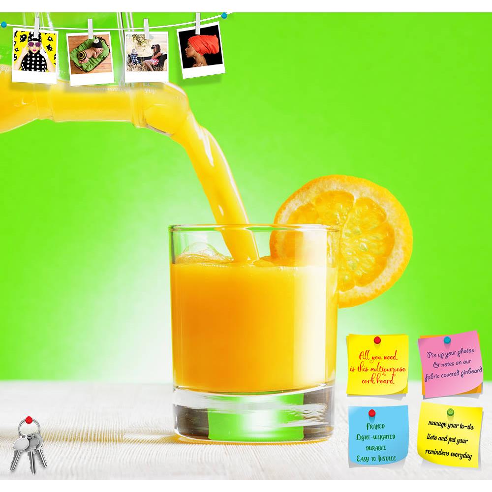 ArtzFolio Photo of Orange Juice Printed Bulletin Board Notice Pin Board Soft Board | Frameless-Bulletin Boards Frameless-AZSAO25084956BLB_FL_L-Image Code 5003145 Vishnu Image Folio Pvt Ltd, IC 5003145, ArtzFolio, Bulletin Boards Frameless, Food & Beverage, Photography, photo, of, orange, juice, printed, bulletin, board, notice, pin, soft, frameless, pouring, jug, into, glass, green, background, fruit, sweet, beverage, drink, food, citrus, ripe, fresh, diet, healthy, yellow, juicy, organic, isolated, refresh