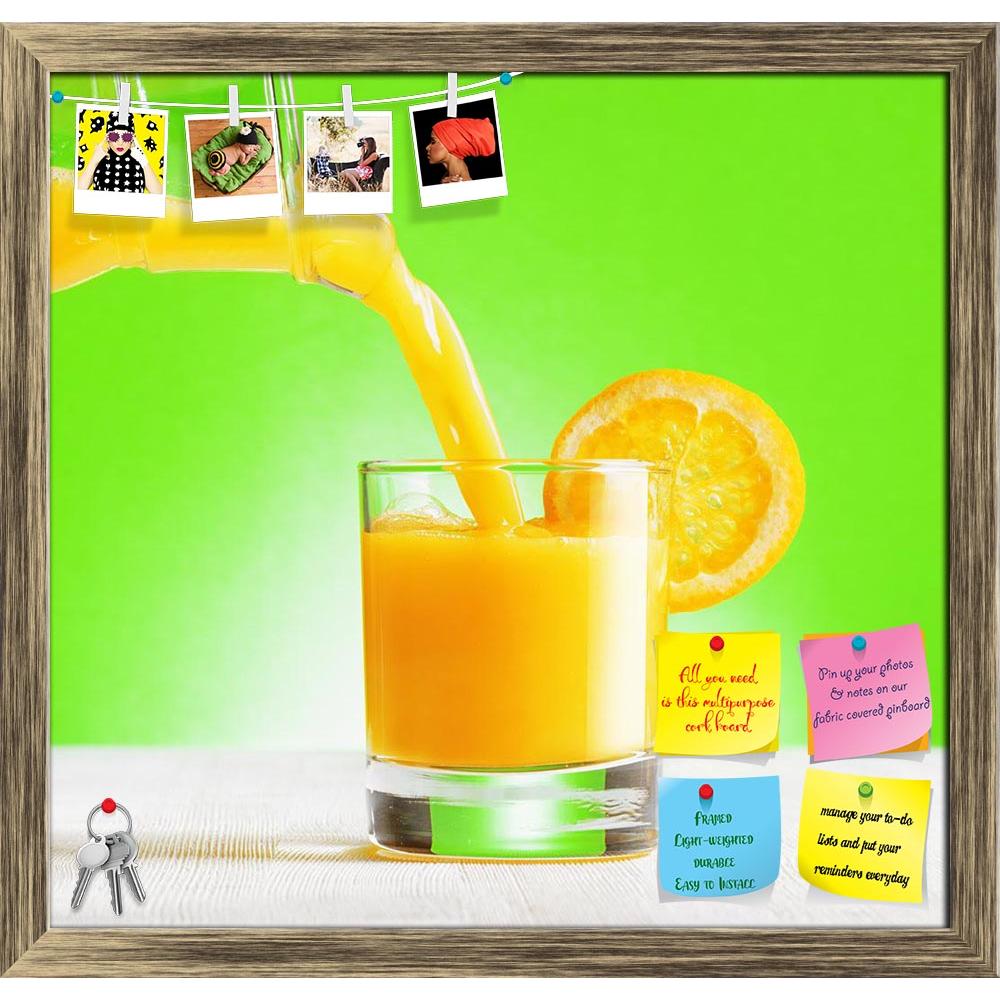 ArtzFolio Photo of Orange Juice Printed Bulletin Board Notice Pin Board Soft Board | Framed-Bulletin Boards Framed-AZSAO25084956BLB_FR_L-Image Code 5003145 Vishnu Image Folio Pvt Ltd, IC 5003145, ArtzFolio, Bulletin Boards Framed, Food & Beverage, Photography, photo, of, orange, juice, printed, bulletin, board, notice, pin, soft, framed, pouring, jug, into, glass, green, background, fruit, sweet, beverage, drink, food, citrus, ripe, fresh, diet, healthy, yellow, juicy, organic, isolated, refreshment, vitami