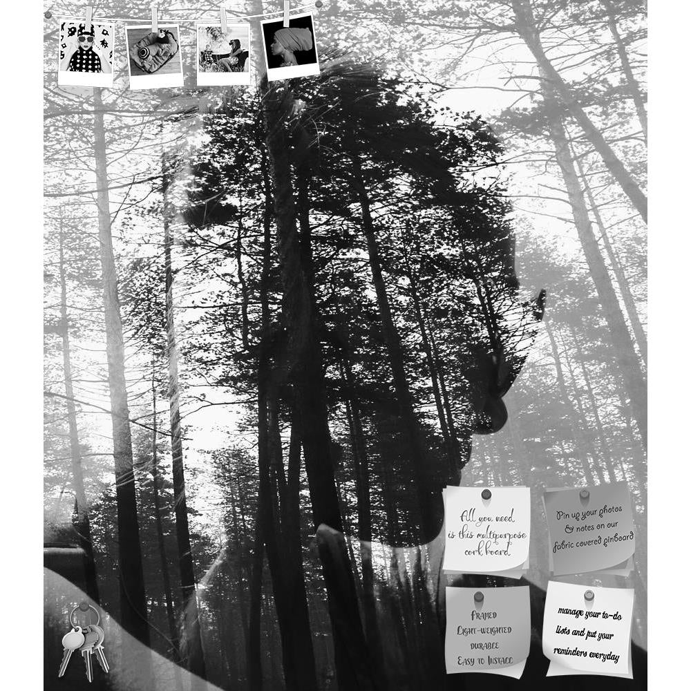 ArtzFolio Deep Forest Printed Bulletin Board Notice Pin Board Soft Board | Frameless-Bulletin Boards Frameless-AZSAO25094633BLB_FL_L-Image Code 5003149 Vishnu Image Folio Pvt Ltd, IC 5003149, ArtzFolio, Bulletin Boards Frameless, Conceptual, Landscapes, Photography, deep, forest, printed, bulletin, board, notice, pin, soft, frameless, artistic, background, woman, bio, branches, contemplation, creative, daydreaming, double, bw, ecology, effect, environment, exposure, face, fir, head, isolated, meditative, mu
