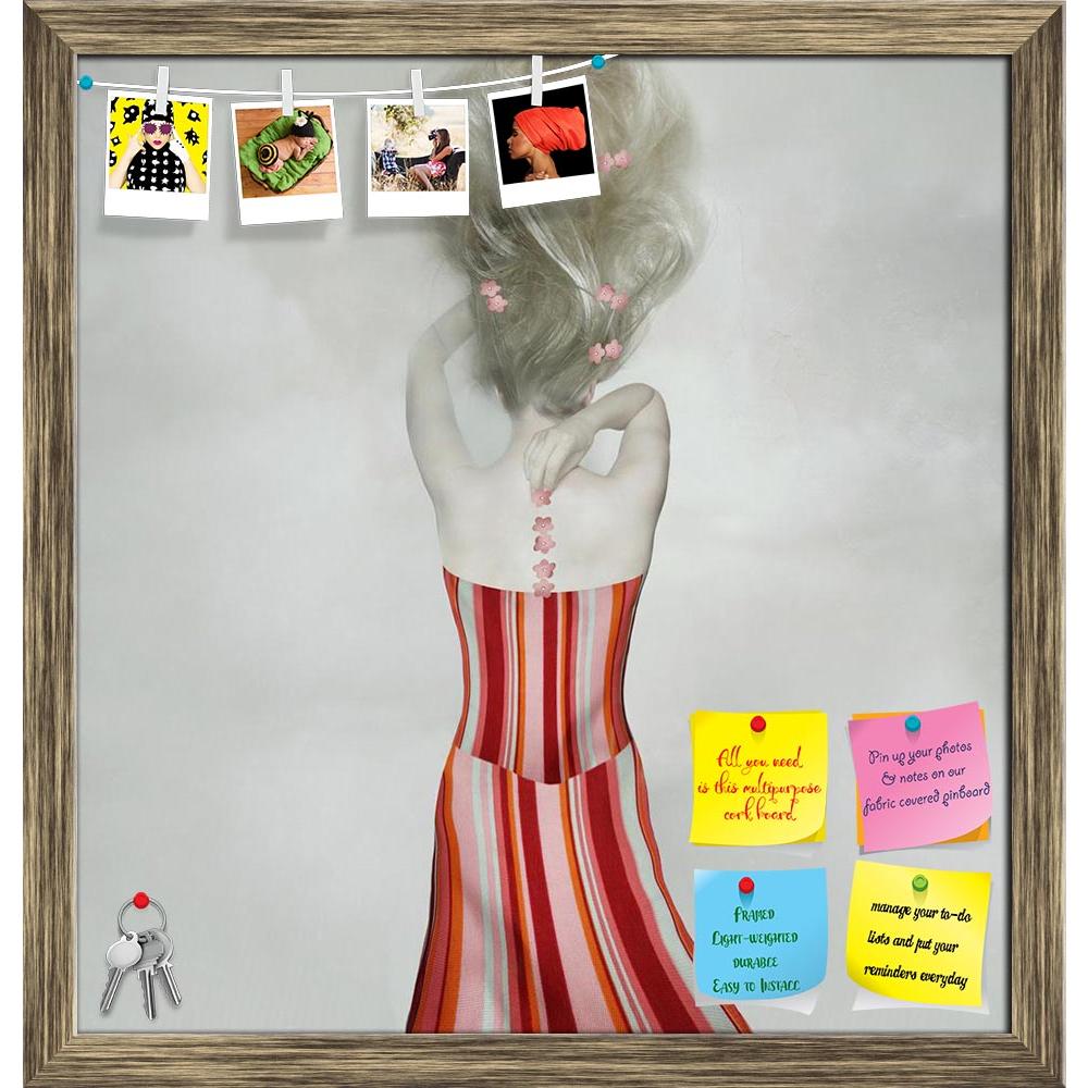 ArtzFolio Sensual Back Of A Female Model D4 Printed Bulletin Board Notice Pin Board Soft Board | Framed-Bulletin Boards Framed-AZSAO25139157BLB_FR_L-Image Code 5003157 Vishnu Image Folio Pvt Ltd, IC 5003157, ArtzFolio, Bulletin Boards Framed, Fashion, Photography, sensual, back, of, a, female, model, d4, printed, bulletin, board, notice, pin, soft, framed, sophisticated, long, blond, hair, stripped, dress, revisiting, eighteen, century, corsage, sexy, rose, pink, black, caucasian, art, artistic, decorative,