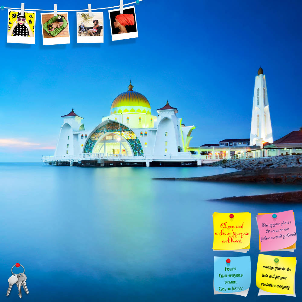 ArtzFolio Floating Public Mosque D1 Printed Bulletin Board Notice Pin Board Soft Board | Frameless-Bulletin Boards Frameless-AZSAO25174813BLB_FL_L-Image Code 5003163 Vishnu Image Folio Pvt Ltd, IC 5003163, ArtzFolio, Bulletin Boards Frameless, Places, Religious, Photography, floating, public, mosque, d1, printed, bulletin, board, notice, pin, soft, frameless, a, panoramic, view, during, awesome, blue, hour, architecture, travel, istanbul, turkey, islam, religion, tourism, sky, building, minaret, muslim, tur