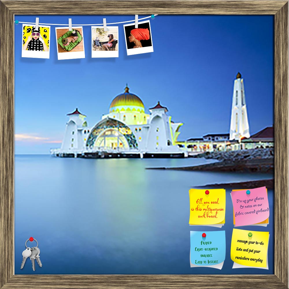 ArtzFolio Floating Public Mosque D1 Printed Bulletin Board Notice Pin Board Soft Board | Framed-Bulletin Boards Framed-AZSAO25174813BLB_FR_L-Image Code 5003163 Vishnu Image Folio Pvt Ltd, IC 5003163, ArtzFolio, Bulletin Boards Framed, Places, Religious, Photography, floating, public, mosque, d1, printed, bulletin, board, notice, pin, soft, framed, a, panoramic, view, during, awesome, blue, hour, architecture, travel, istanbul, turkey, islam, religion, tourism, sky, building, minaret, muslim, turkish, landma